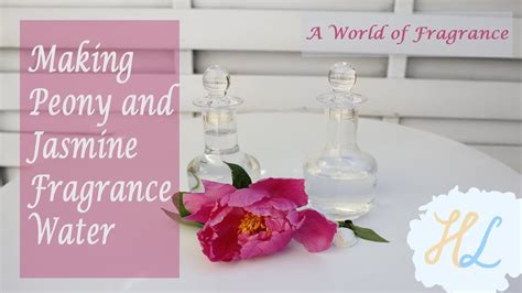 how to make peony perfume.